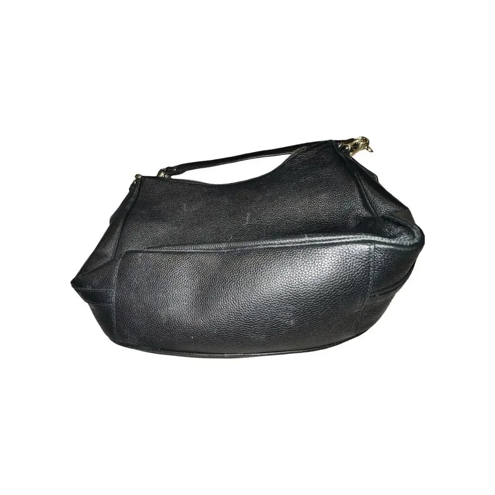 Kate Spade Black Pebbled Leather Hobo Shoulder Bag